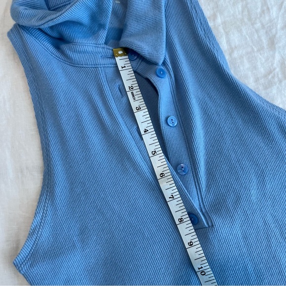 Soft Rib Polo Sleeveless Bodysuit - Picture 10 of 13